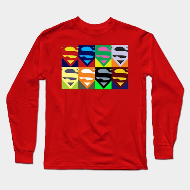 Colorman by samnaman Long Sleeve T-Shirt by sdavey